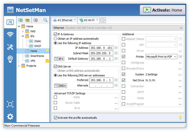 NetSetMan 3.4.5