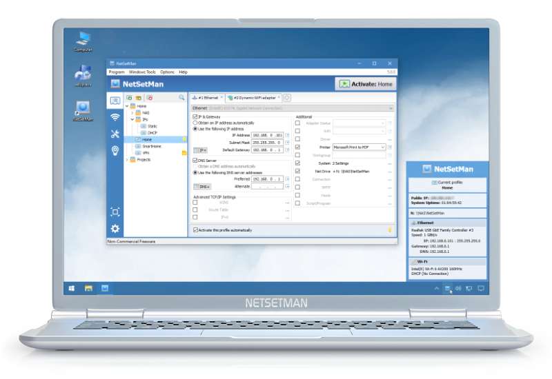 NetSetMan 5.2.0 full