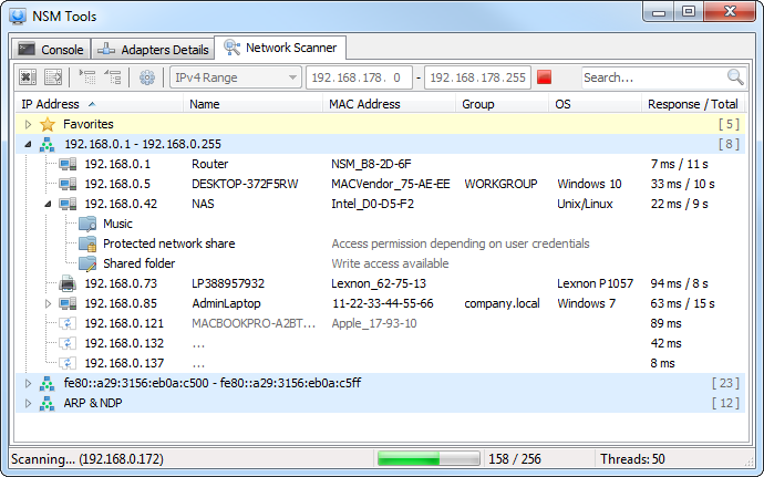 local network scanner